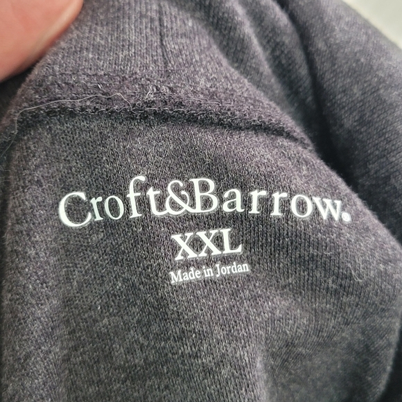 Croft & Barrow Pullover Turtleneck Size XXL, Grey With Long Sleeves. - Picture 5 of 9